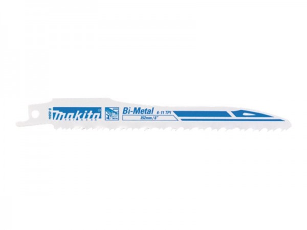 Makita B-05044 Reciproblatt BIM 152/6-11Z 5St Sägeblatt-Laenge 152 mm 5 St.