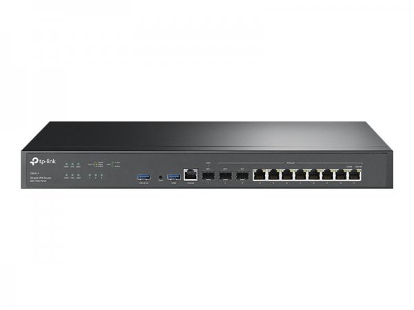 TP-LINK Omada ER8411 - WAN Ethernet - Gigabit Ethernet - Nero