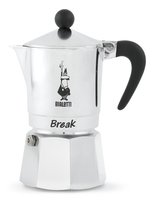 Bialetti BREAK 1TZ NERA '15 - Moka - Argento - Alluminio - 1 tazze - Nylon - 110 mm