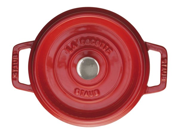 Zwilling La Cocotte 20cm rund rot Gusseisen