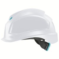 UVEX Arbeitsschutz B-S-WR 9772 - Polietilene ad alta intensità - Bianco - Unisex - 52-61 cm - EN 397