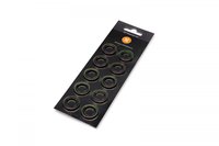 EK Water Blocks EK-Quantum Torque Color Ring 10-Pack STC 10/16 - Torque fixing ring - 1/4" - 10 pc(s