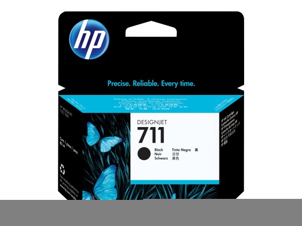 HP Cartuccia inchiostro nero DesignJet 711 - 80 ml - Resa elevata (XL) - Inchiostro a base di pigmen