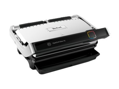 TEFAL OptiGrill Elite XL GC760D - Acciaio inox - Acciaio inox - 800 cm² - 40 x 20 mm - Termoplastica
