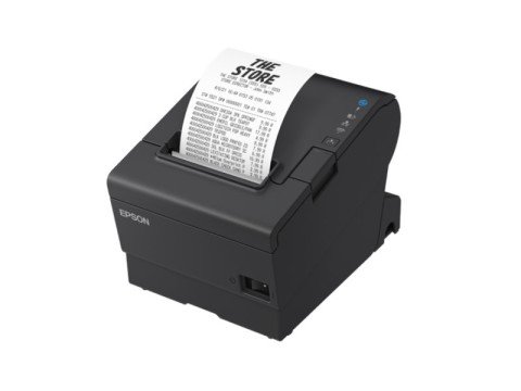 Epson M-T88VII - USB - Ethernet - Fixed Interface - EU - Black - Termico - Stampante POS - 180 x 180