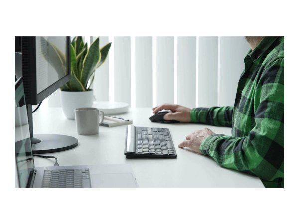 Targus EcoSmart - Tastatur - nachhaltige Energiegewinnung - Tastiera - QWERTY