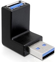 Delock USB 3.0 M/F - USB 3.0 - USB 3.0 - Nero
