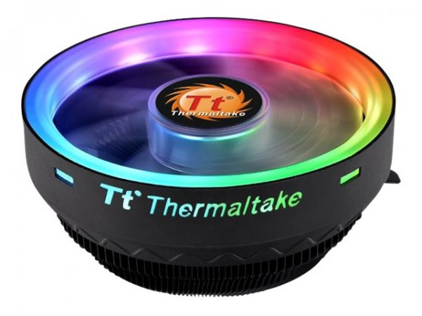 Thermaltake Ux100 Argb Lighting Processor Cooler 12 cm Black - Raffreddamento Cpu - AMD socket AM2