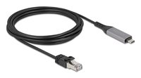 Delock USB LAN Kabel Typ-C> RJ45 Gigabit Ethernet - Cavo - Digitale/dati