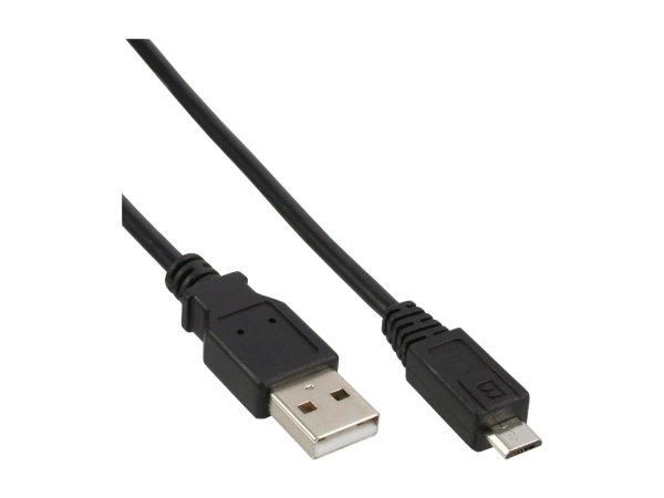 InLine Cavo USB 2.0 Micro - A maschio / Micro B maschio - nero - 5m