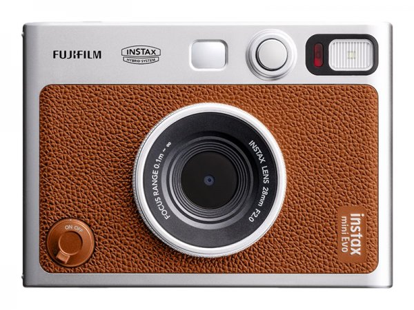 Fujifilm Instax Mini Evo - 1/5" - 2560 x 1920 Pixel - CMOS - Marrone - Argento - 16 s - Auto - Fine