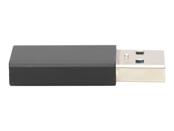 DIGITUS Adattatore USB-C - USB A - USB-C - USB A - USB-C jack - Nero