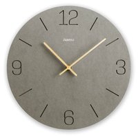 Hama Wanduhr Kreta Quarzuhr analog MDF eingravierte Ziffern O 30 cm
