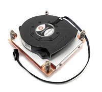 Dynatron Inter-Tech Q-3 - Dissipatore di calore/Radiatore - 8 cm - 22,28 pdc/min - Nero - Argento