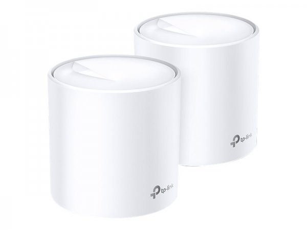 TP-LINK Deco X20 2-pack AX1800 Whole Home Mesh Wi-Fi 6 System - Router - WLAN
