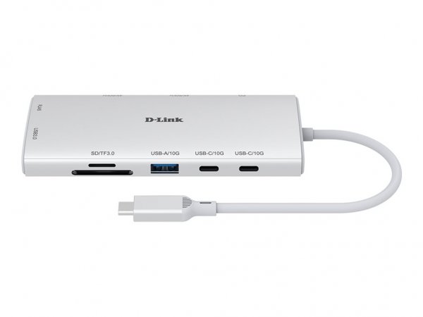 D-Link DUP-A01 - Dockingstation - USB-C - 2 x - Corsa - 10 Gbps