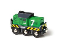 BRIO 7312350332148 - Treno - Lift and Load - 0,3 anno/i - Stilo AA - Verde