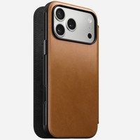 Nomad Modern Leather Folio iPhone 17 Pro Max English Tan