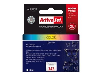 Activejet AH-342R Ink replacement HP 342 C9361EE Premium - Compatibile - Cartuccia di inchiostro