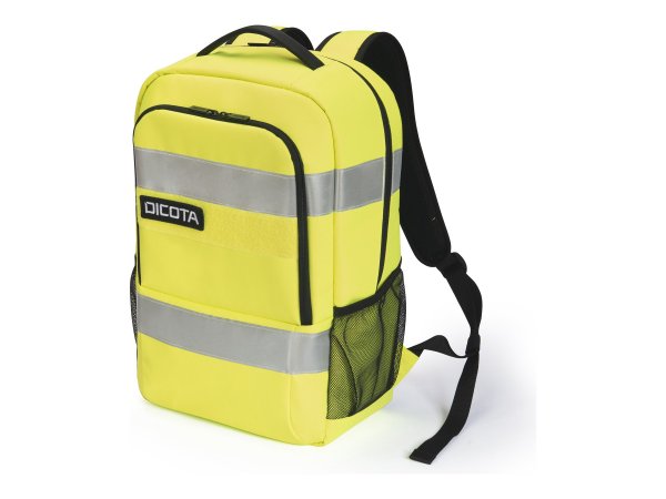 Dicota Backpack Hi-Vis Base 24 litre yellow - Zaino