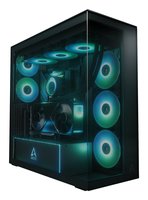 Arctic Geh Xtender Black with GPU vertical mount - Gehäuse - Atx - Midi/minitower - ATX