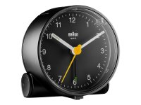 Braun BC01 - Sveglia al quarzo - Rotondo - Nero - Bianco - 12h - Analogico - Batteria Braun BC01 - Sveglia al quarzo - Rotondo - Nero - Bianco - 12h - Analogico - Batteria