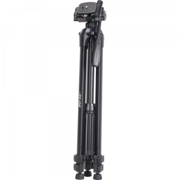 InLine Treppiede per fotocamere e videocamere - alluminio - nero