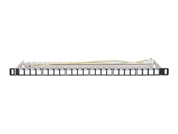 Intellinet 24-Port Patchpanel geschirmt und unbestückt 0.5HE - Accessori per l'alimentazione - 0,48