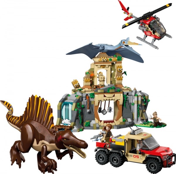 LEGO Jurassic World 76976 Spinosaurier & Quetzalcoatlus