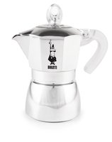 Bialetti Dama Pure Ice - Moka - 0,18 L - Metallico - Alluminio - 3 tazze - Dama Pure Ice