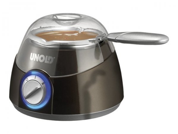 UNOLD 48667 - Cioccolatiera - 0,25 L - Marrone - Argento - Plastica - 115 °C - 0,75 m