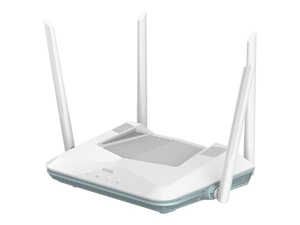 D-Link R32 - Wi-Fi 6 (802.11ax) - Dual-band (2.4 GHz/5 GHz) - Collegamento ethernet LAN - Bianco - R