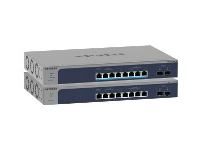 Netgear 8-Port Multi-Gigabit/10G Ethernet Ultra60 PoE++ Smart Switch with 2 SFP+ Ports (MS510TXUP) -