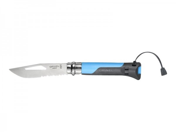 Opinel Taschenmesser No. 08 Outdoor blau