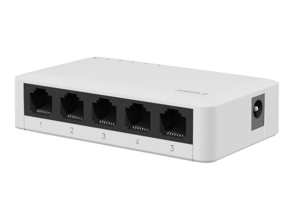 Gembird NSW-G5-01 - Non gestito - Gigabit Ethernet (10/100/1000)