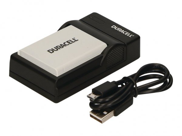 Duracell DRN5921 - USB - Caricabatteria per interni - Nikon EN-EL5 - Nero - 5 V - 5 V