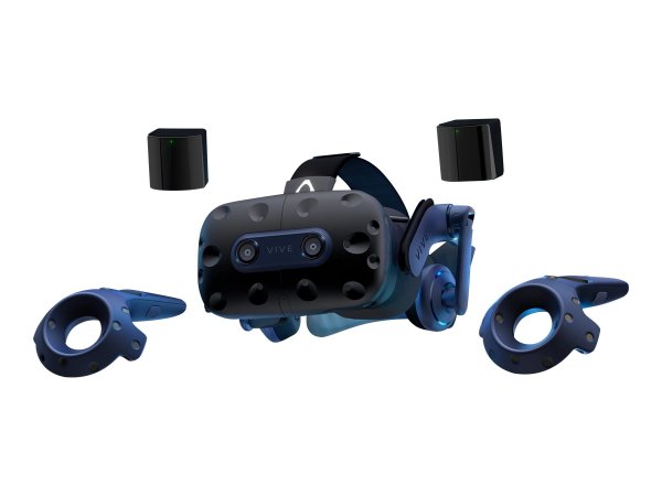 HTC Vive Pro 2 - Occhiali immersivi FPV - Nero - Blu - 120° - LCD - 2448 x 2448 Pixel - 90 Hz