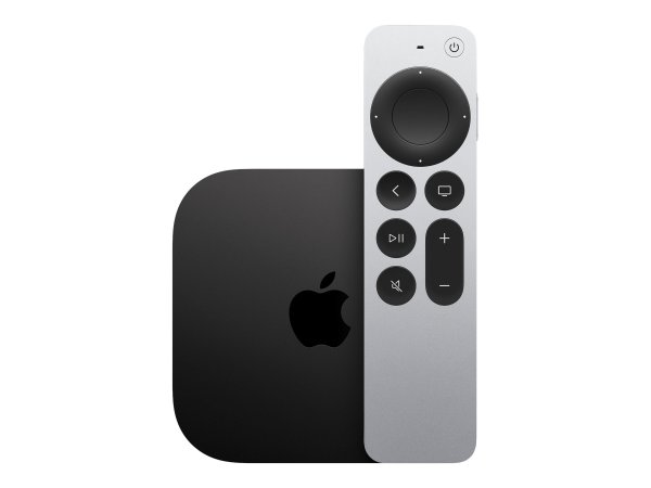 Apple TV 4K - Apple - A15 - 128 GB - AVC - H.264 - HEVC - M4V - MP4 - MPEG4 - AAC - AC3 - AIFF - EAC