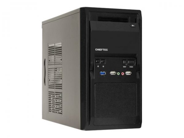 Chieftec LT-01B-OP - Mini Tower - PC - Nero - micro ATX - SECC - Casa/ufficio