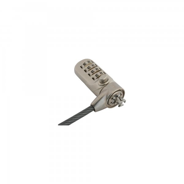 InLine Sicurezza Notebook - lucchetto a combinazione - cavo acciaio 4,4mm x 2m