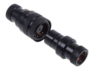 Alphacool 17282 - Nero - 1/4" - Maschio/Femmina - 64,6 mm - 2,39 cm - 108 g