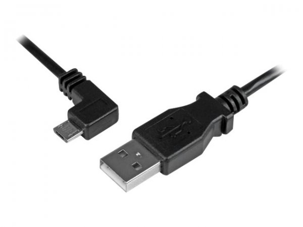 StarTech.com .com 6ft USB a to Left Angle Micro-USB Charge Sync Cable m/m 24AWG - USB-Kabel - Cavo -