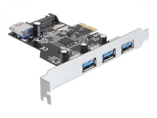 Delock 89301 - PCIe - USB 3.2 Gen 1 (3.1 Gen 1) - PC - VLI - Windows 7 Home Premium - Windows 7 Home
