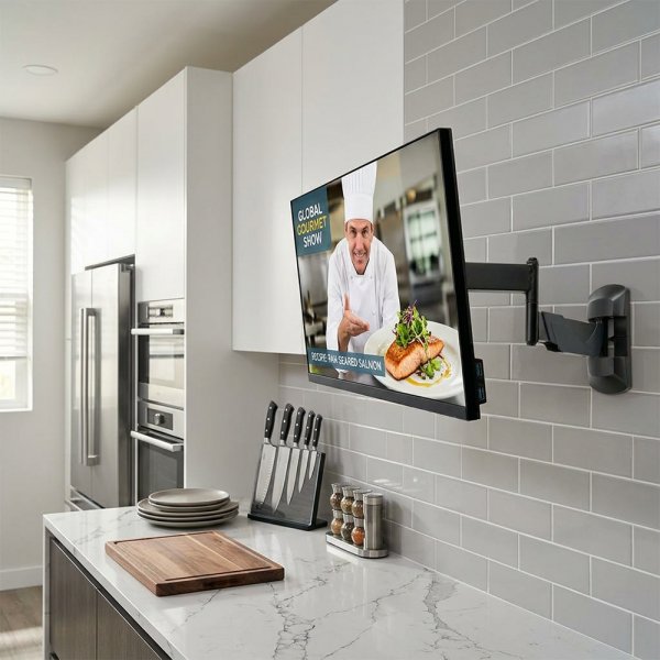 Lindy Adjustable Single Display Wall Mount - Accessori tft/lcd tv