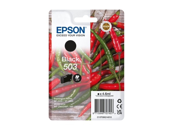 Epson 503 Standardertrag Schwarz - Originale - Cartuccia di inchiostro