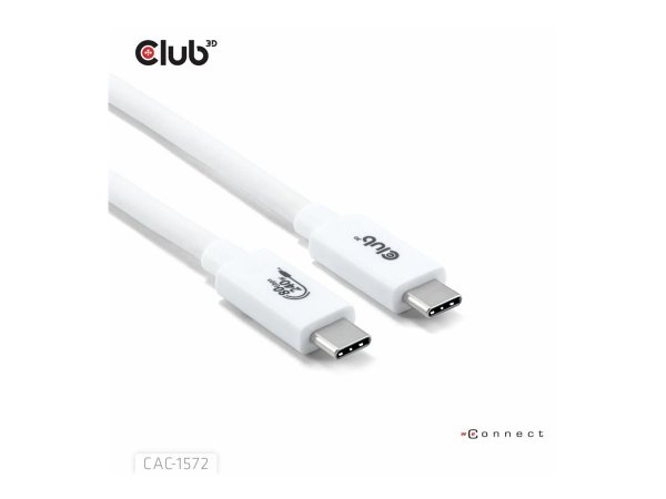Club 3D Kabel Usb 4.0 C St>* - Cavo - Digitale/dati