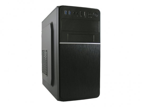 LC-Power 2015MB - Micro Tower - PC - Nero - ATX - Metallo - Casa/ufficio