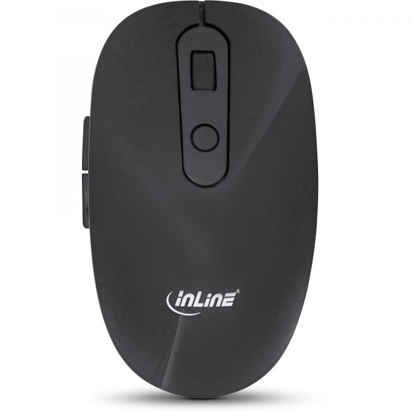 InLine Design Desktop Set - USB 2,4GHz - max. 1600dpi - nero - TEDESCO