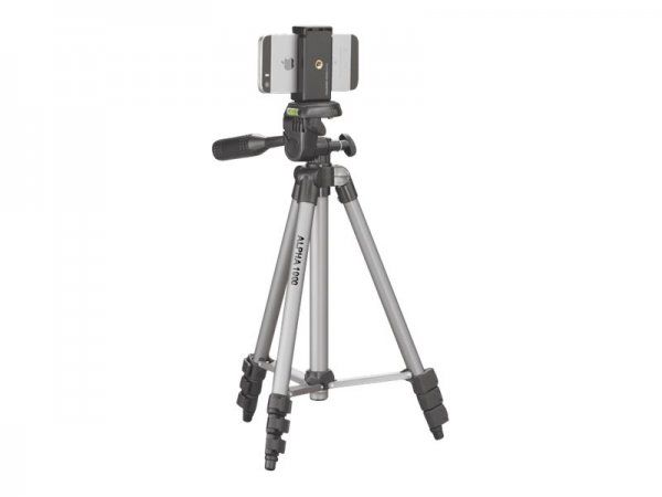 Cullmann Alpha 1000 mobile - 3 gamba/gambe - Nero - Argento - 106 cm - 480 g