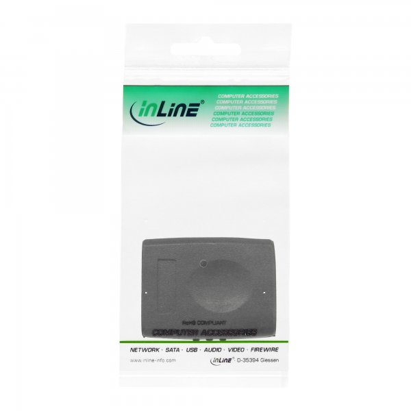 InLine Adattatore HDMI Typ A femmina/femmina - dorato - 4K2K Compatibile